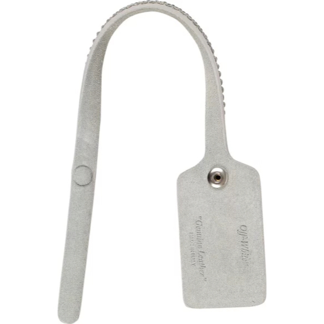 OFF-WHITE CRYSTAL ZIPTIE CHARM チャーム