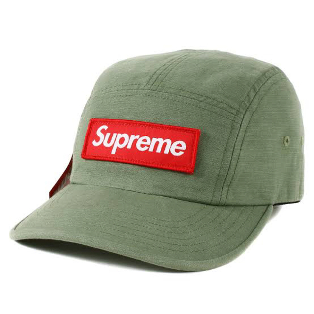 正規品販売中 supreme ミリタリーキャンプ ワークキャップ /カーキ ...