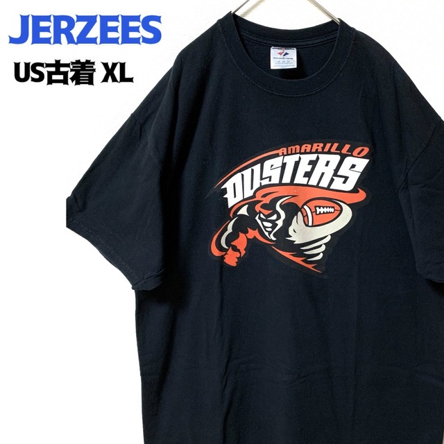 JERZEESE ジャージーズ プリント半袖Tシャツ ゆるサイズ XL