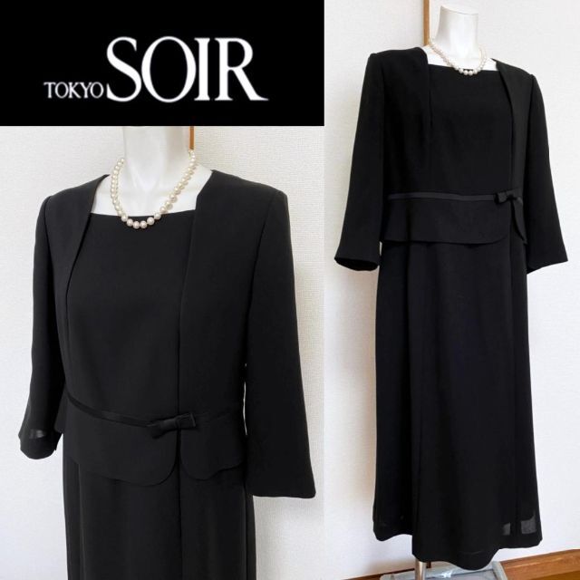 新品未使用】 東京ソワール 高級喪服礼服 ワンピース-