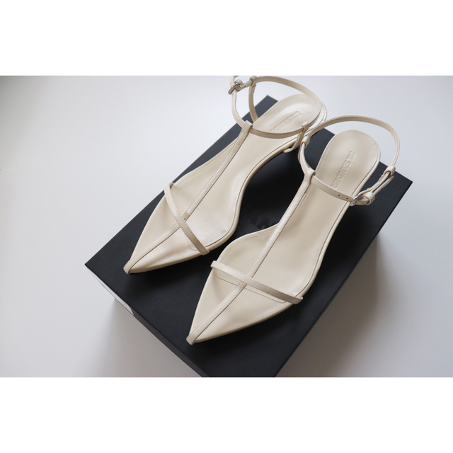 激安商品 新品未使用 - Sander Jil Jil パンプス サンダル レース ジル