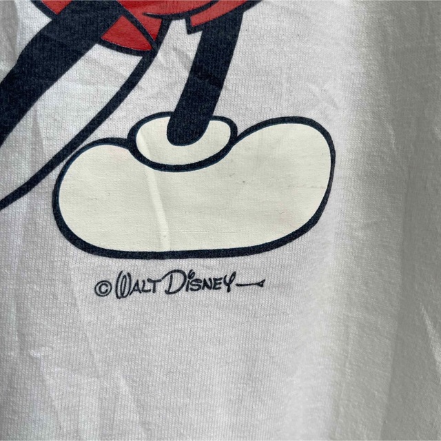 90年代 Walt Disney ミッキー リンガー Tシャツ 在原みゆ紀