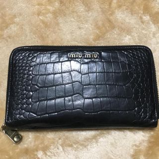 ミュウミュウ(miumiu)のミュウミュウ長財布(長財布)