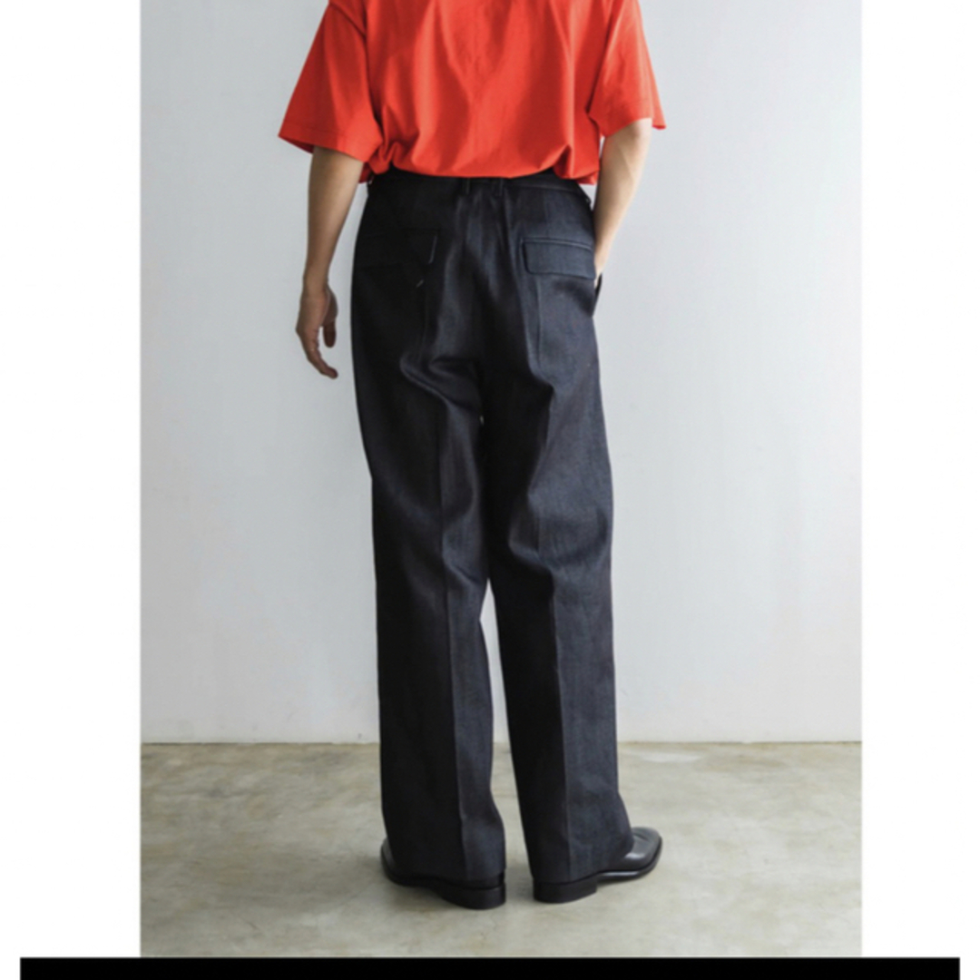 stein(シュタイン)のIRENISA TWO TUCKS WIDE PANTS -exclusive- メンズのパンツ(デニム/ジーンズ)の商品写真