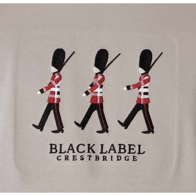 BLACK LABEL CRESTBRIDGE(ブラックレーベルクレストブリッジ)の新品　ブラックレーベルクレストブリッジ　ガーズマンエンブロイダリーTシャツ メンズのトップス(Tシャツ/カットソー(半袖/袖なし))の商品写真