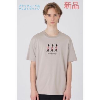 ブラックレーベルクレストブリッジ(BLACK LABEL CRESTBRIDGE)の新品　ブラックレーベルクレストブリッジ　ガーズマンエンブロイダリーTシャツ(Tシャツ/カットソー(半袖/袖なし))