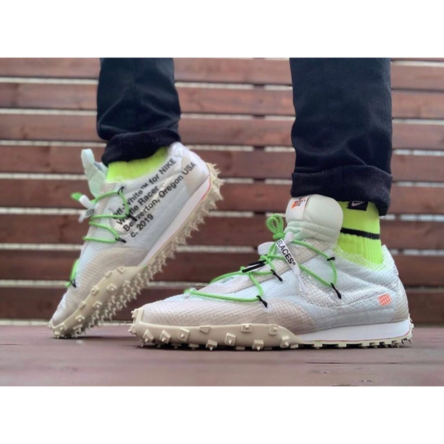 NIKE(ナイキ)のOff White x Nike Wmns Waffle Racer レディースの靴/シューズ(スニーカー)の商品写真