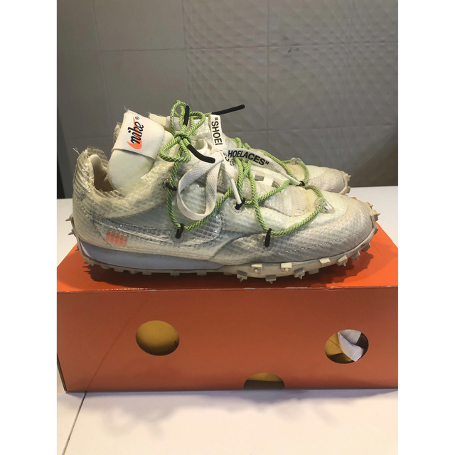 NIKE(ナイキ)のOff White x Nike Wmns Waffle Racer レディースの靴/シューズ(スニーカー)の商品写真