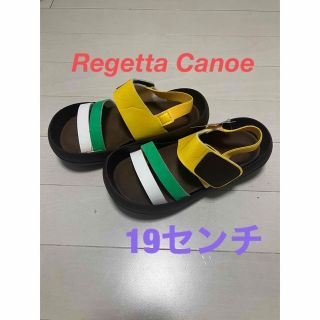 Regetta Canoe - 【新品】Regetta Canoeリゲッタカヌー　キッズサンダル　19センチ