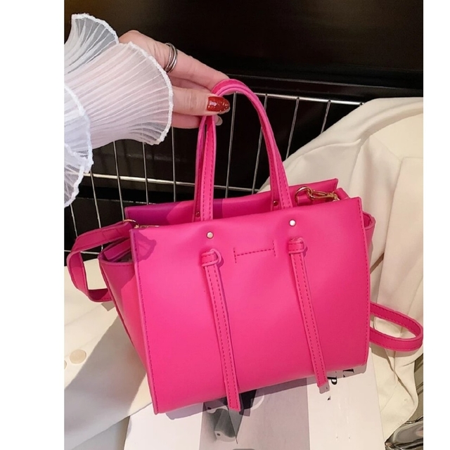☆SHEIN☆シーン☆ショッキングピンクBag☆ビビッドピンク ☆SHEIN☆シーン☆ショッキングピンクBag☆ビビッドピンク