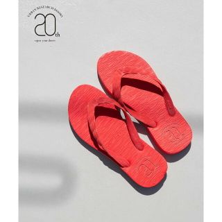 アーバンリサーチドアーズ(URBAN RESEARCH DOORS)の【Red】『別注』BEACH WALK*DOORS ビーチサンダル(KIDS)(その他)