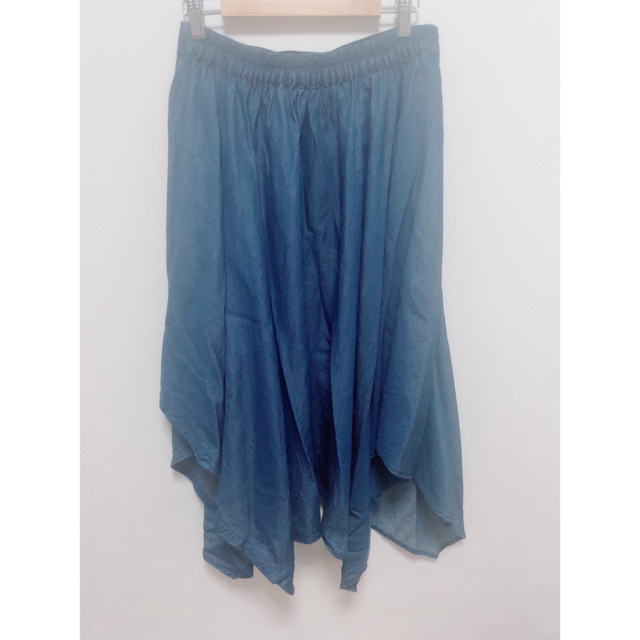 SABUROKU(サブロク)のデニム　ロングスカート レディースのスカート(ロングスカート)の商品写真