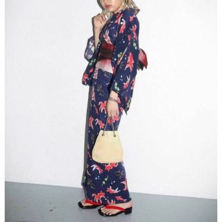 エックスガール(X-girl)のエックスガール  浴衣　GOLDFISH YUKATA(浴衣)