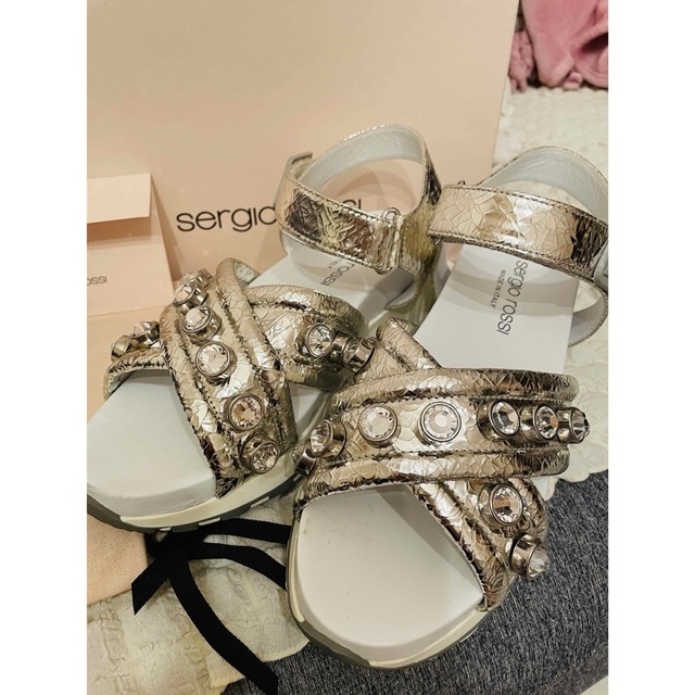 ☆新品☆【SERGIO ROSSI/セルジオロッシ】ストラップサンダル-
