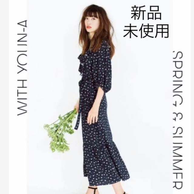 JILLSTUART(ジルスチュアート)のJILLSTUART  ヨンアさん着用　ワンピース レディースのワンピース(ロングワンピース/マキシワンピース)の商品写真