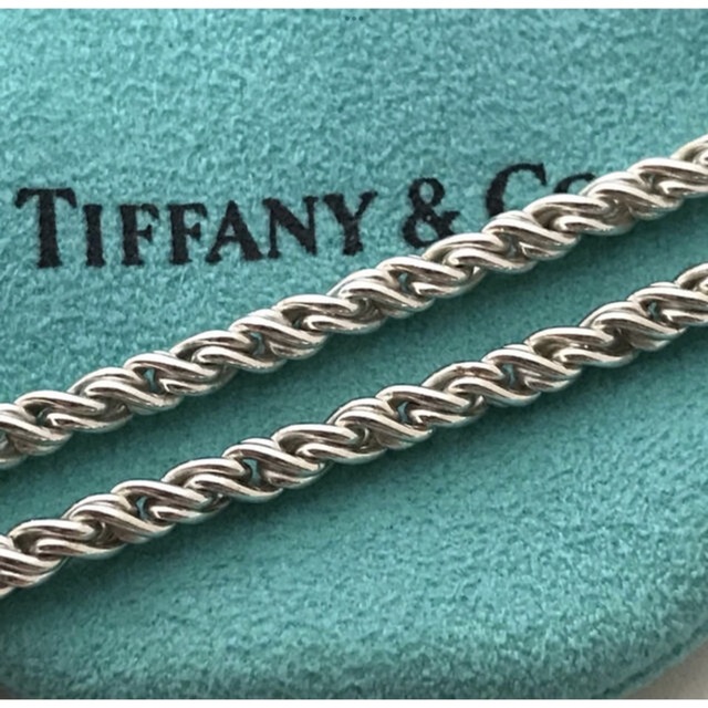 Tiffany ツイスト ロープ ネックレス 美品希少