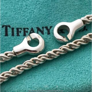 TIFFANY ティファニー ツイストロープ ネックレス 925/750