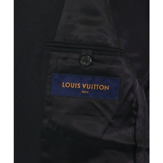 LOUIS VUITTON テーラードジャケット 48(L位) 黒(総柄)