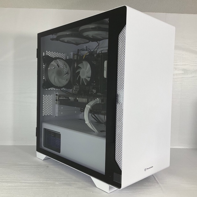 ゲーミングPC Core i7-4790 GTX1060 SSD ホワイト - デスクトップ型PC
