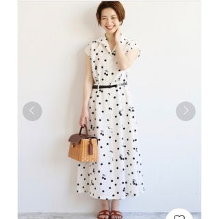 今期完売！！ 2019SS イエナ sese チェリー柄シャツワンピース タグ有