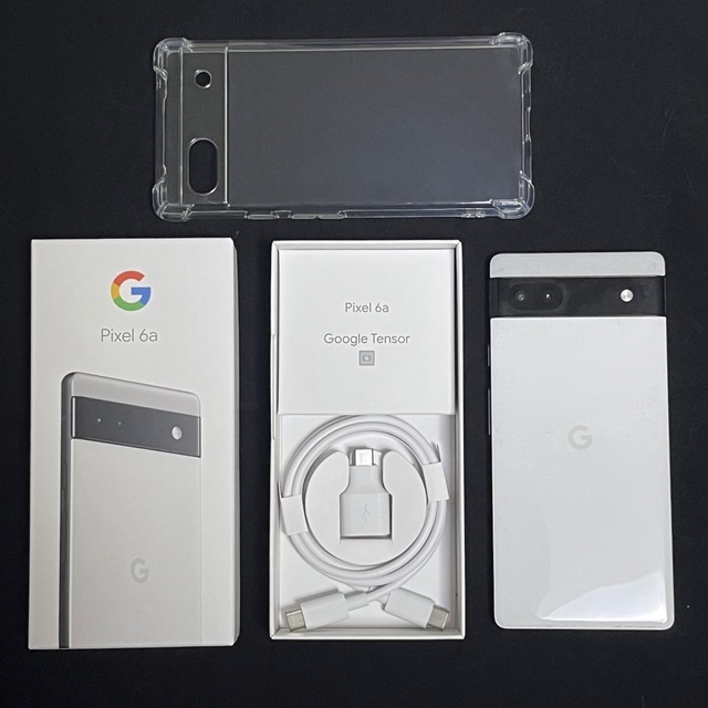 送料無料 Google Pixel 6a au 128GB 6a チョーク エーユー Google