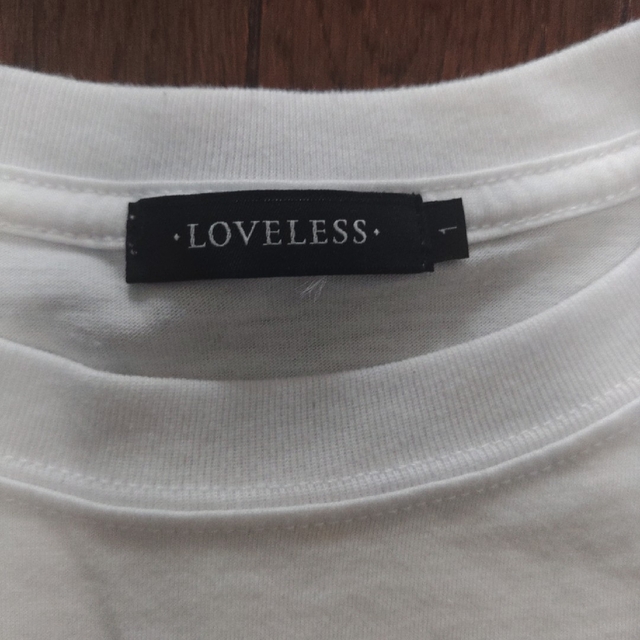 LOVELESS(ラブレス)のLOVELESS ジョジョ　Tシャツ　S　白　1 メンズのトップス(Tシャツ/カットソー(半袖/袖なし))の商品写真