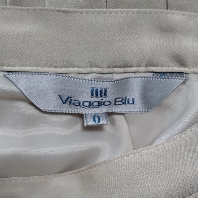 VIAGGIO BLU(ビアッジョブルー)のビアッジョブルー　プリーツスカート レディースのスカート(ひざ丈スカート)の商品写真