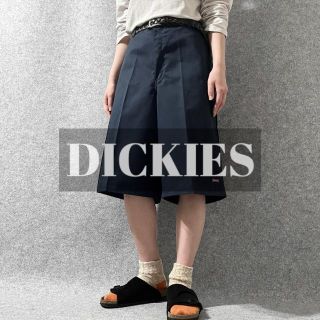 ディッキーズ(Dickies)の【ディッキーズ】ワイド ルーズ ワーク ショーツ ハーフパンツ 濃紺 W38(ショートパンツ)