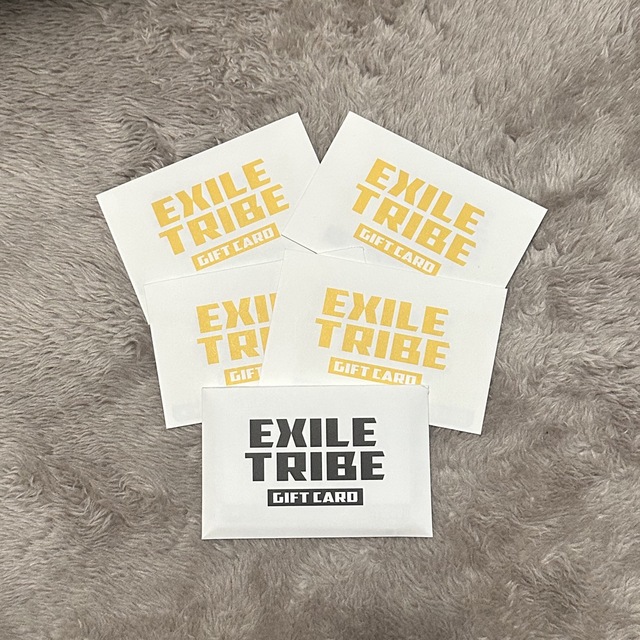 EXILE TRIBE ギフトカード - www.sorbillomenu.com