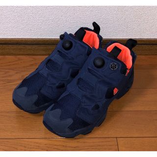 リーボック(Reebok)の良品 REEBOK INSTA PUMP FURY TECH 28cm 紺 og(スニーカー)