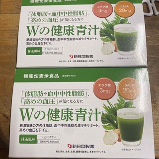 シンニホンセイヤク(Shinnihonseiyaku)の新日本製薬　Wの健康青汁　2箱(青汁/ケール加工食品)
