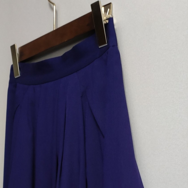 mimi&roger(ミミアンドロジャー)のmimi & roger　パープルスカート レディースのスカート(ひざ丈スカート)の商品写真