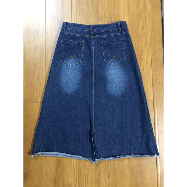 【La-gemme】デニムスカート レディースのスカート(ロングスカート)の商品写真