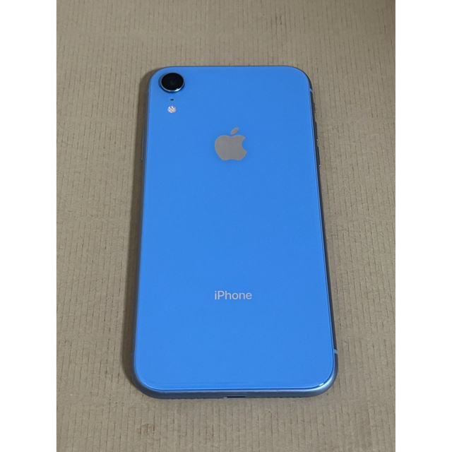 iPhoneXR 64GB ブルー　希少カラースマホ/家電/カメラ
