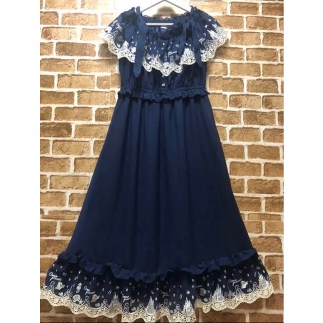 axes femme - アクシーズファムポエティック＊ディズニーアリエルコラボマキシムワンピース　限定の