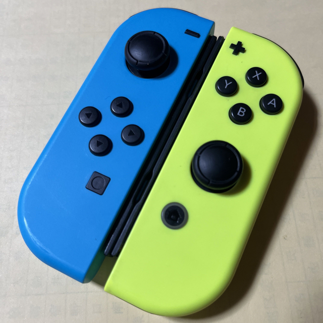 joy-con★ネオンブルー・ネオンイエロー★   作動品　美品　ジョイコン