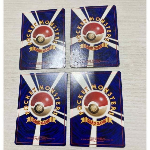 ポケモン(ポケモン)のポケモンカード　旧裏　ピッピ関連　4枚セット エンタメ/ホビーのトレーディングカード(シングルカード)の商品写真