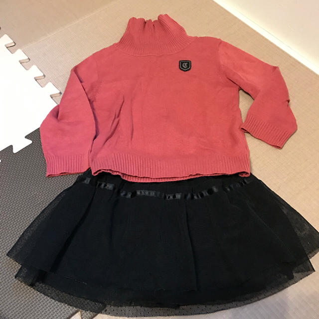 COMME CA ISM(コムサイズム)のなつき様専用 コムサ セット サイズ90 キッズ/ベビー/マタニティのキッズ服女の子用(90cm~)(ニット)の商品写真