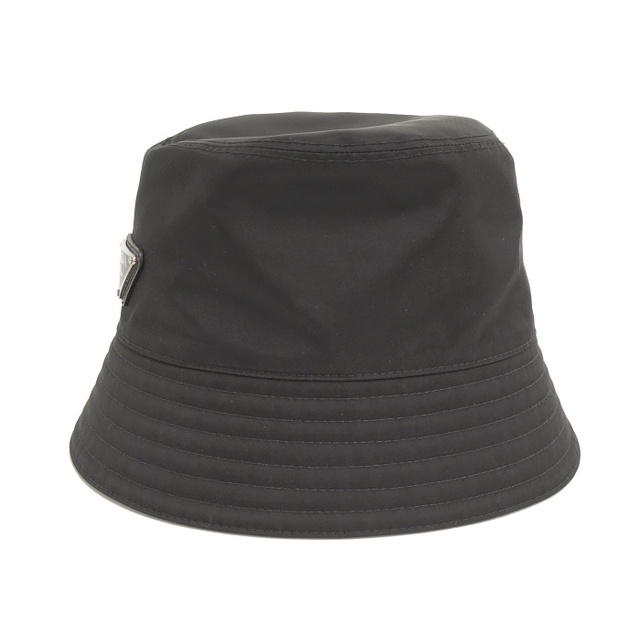 PRADA(プラダ)のPRADA 帽子 バケットハット ナイロン ブラック 1HC137 2DMI レディースの帽子(ハット)の商品写真