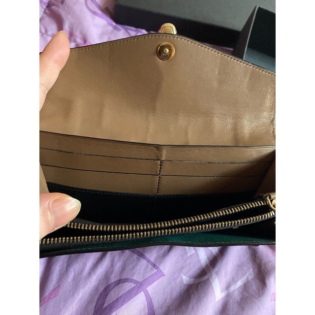 ナチュラ BVLGARI ブルガリセルペンティ ヘビ レザー ラージウォレット