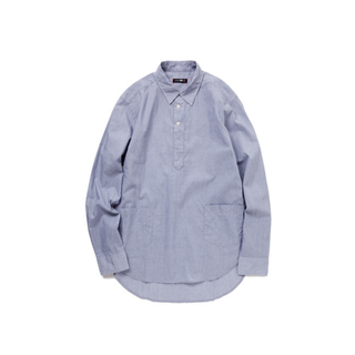 カシュカ(CASH CA)のCASH CA カシュカ DOT PULLOVER L/S SHIRT NAVY(シャツ)