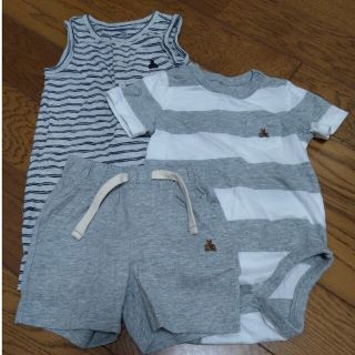 ベビーギャップ(babyGAP)の70サイズ　BabyGAP　ロンパース　ズボン(ロンパース)