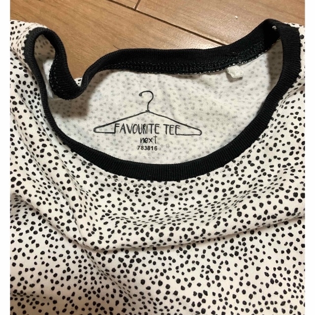 NEXT(ネクスト)のnext ロンT 2枚組　100cm キッズ/ベビー/マタニティのキッズ服女の子用(90cm~)(Tシャツ/カットソー)の商品写真