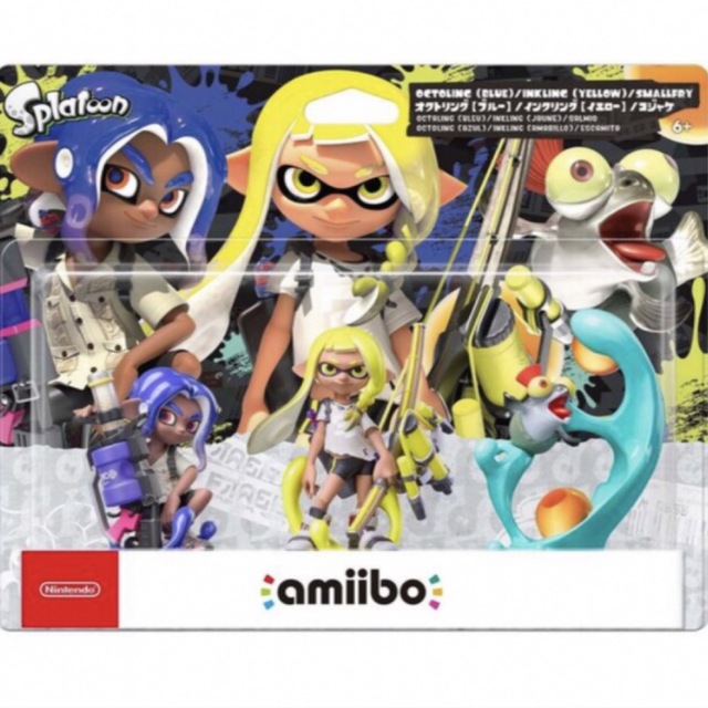 新品未使用スプラトゥーン3  amiibo 3体セット エンタメ/ホビーのフィギュア(ゲームキャラクター)の商品写真