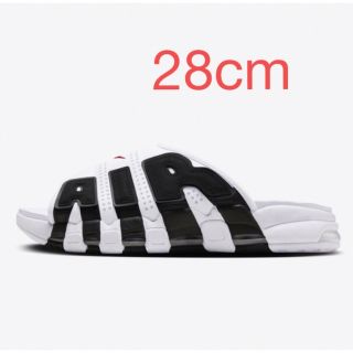 ナイキ(NIKE)のNIKE AIR MORE UPTEMPO SLIDE  White 28cm(サンダル)