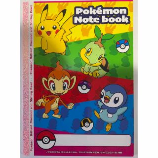 ポケモン(ポケモン)の【非売品】Pokmon note book ポケモンノートブック(ノート/メモ帳/ふせん)