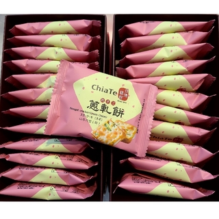 台湾 佳德 牛軋餅 ネギヌガークラッカー 24枚(菓子/デザート)