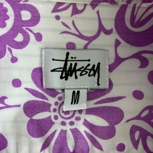 STUSSY(ステューシー)のステューシー　シャツ　ストライプ　Mサイズ メンズのトップス(シャツ)の商品写真