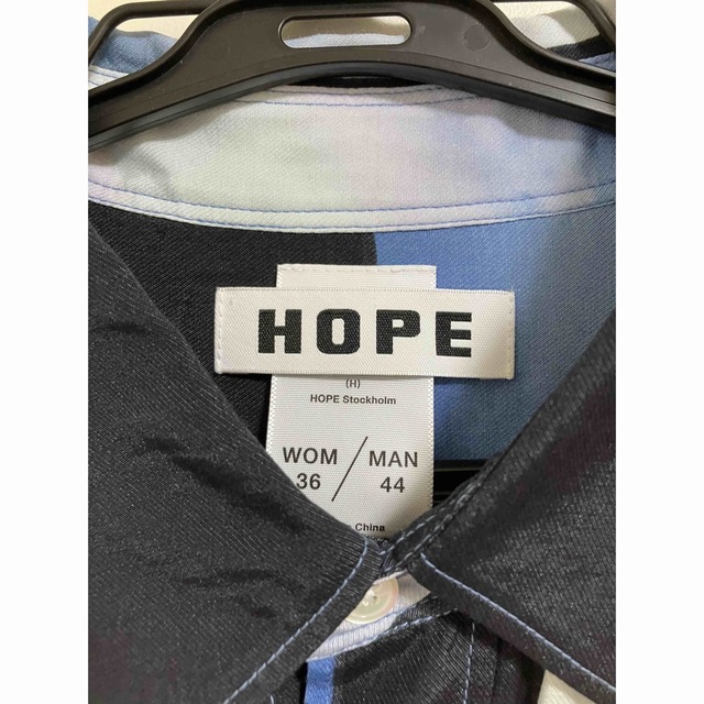 美品 HOPE スウェーデンストックホルム ロングシャツ - ロング