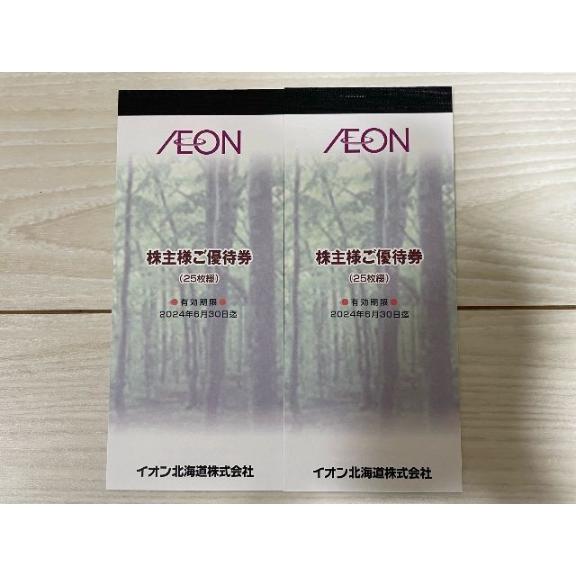 AEON(イオン)のイオン北海道　株主優待 チケットの優待券/割引券(ショッピング)の商品写真